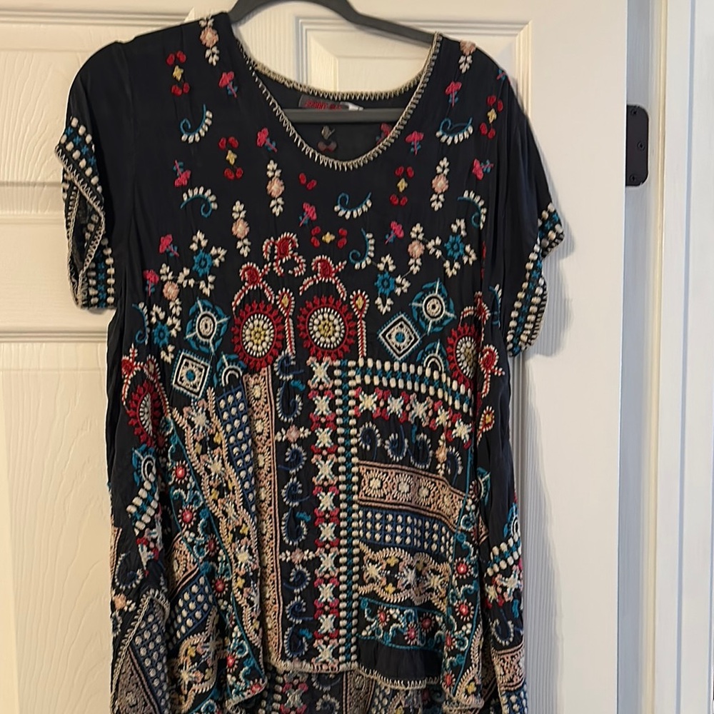Embroidered Multicolor Women's Top